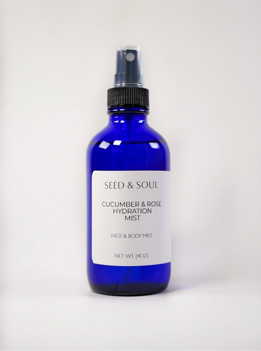 Cucumber + Rose Hydration Mist - 4oz