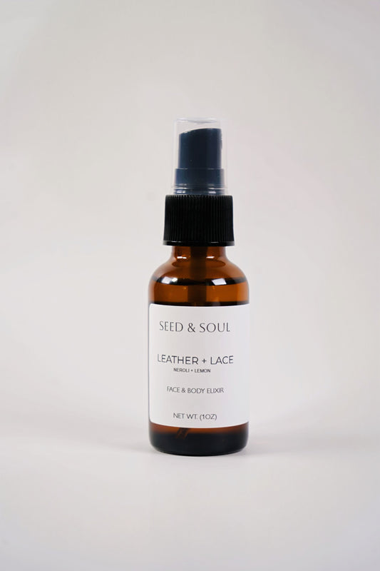 Leather + Lace - Men's Face/Body Oil - 1oz