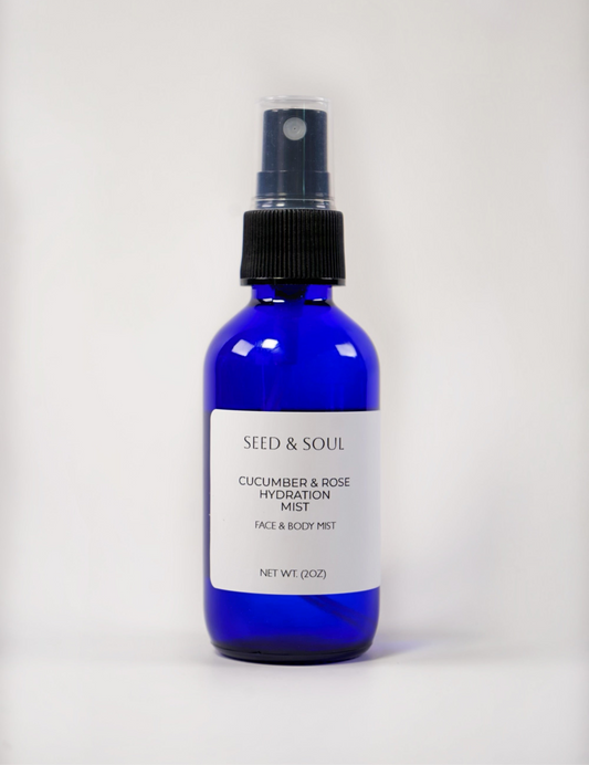 Cucumber + Rose Hydration Mist - 2oz